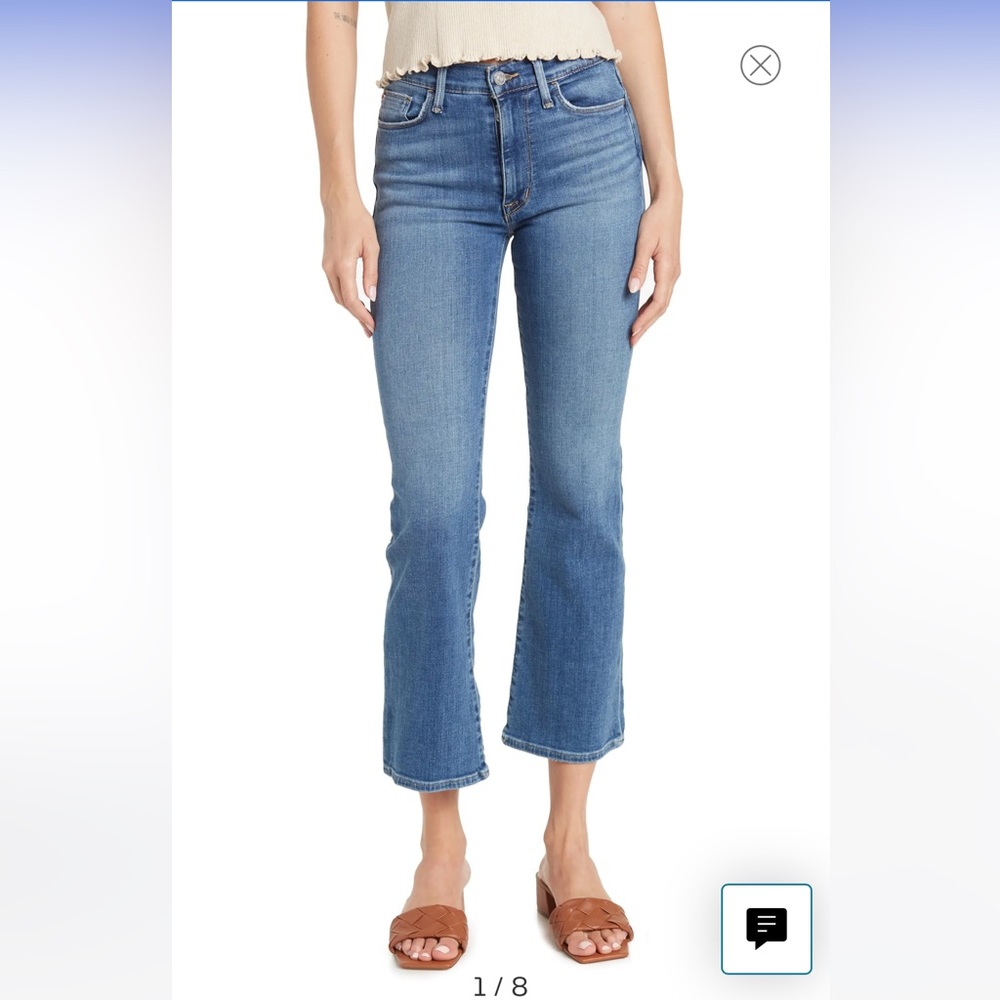 Hudson Blair high rise boot cut designer Jeans. Size 26.